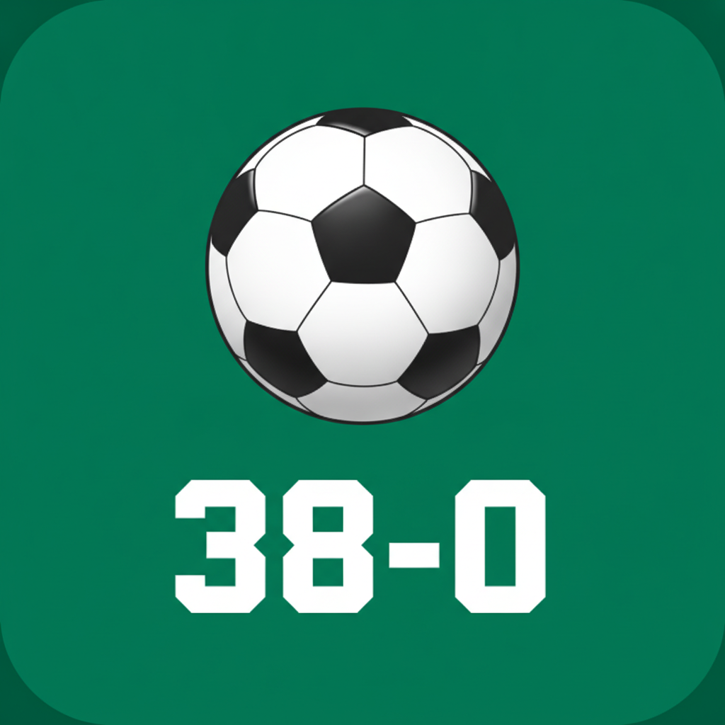 38-0 Game logo